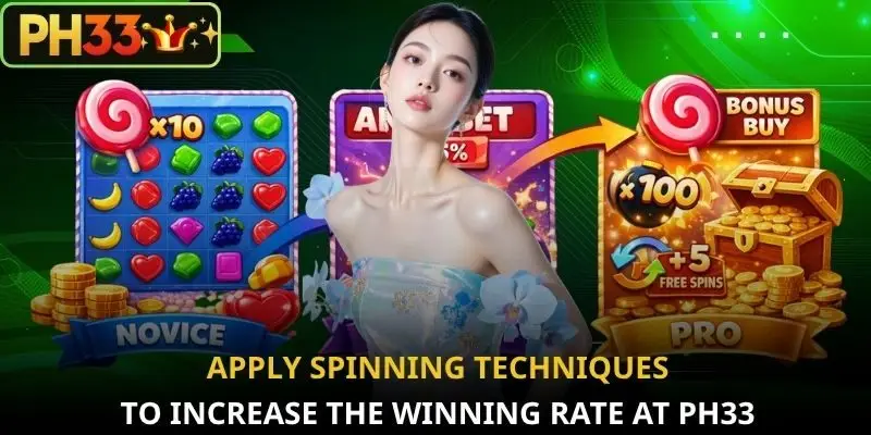Apply spinning techniques to increase the winning rate at PH33