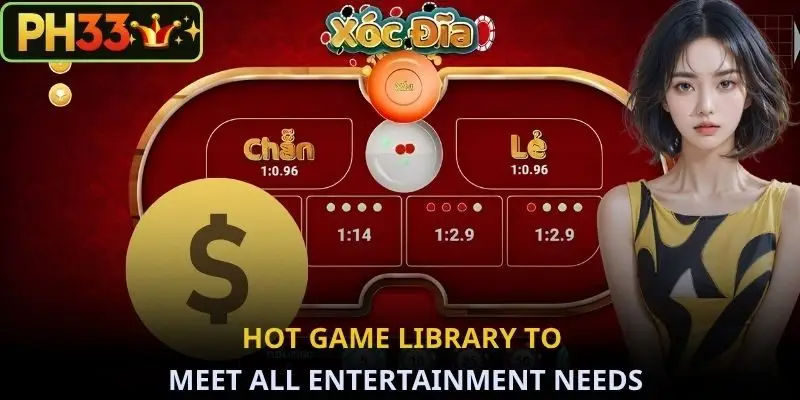 Hot game library to meet all entertainment needs