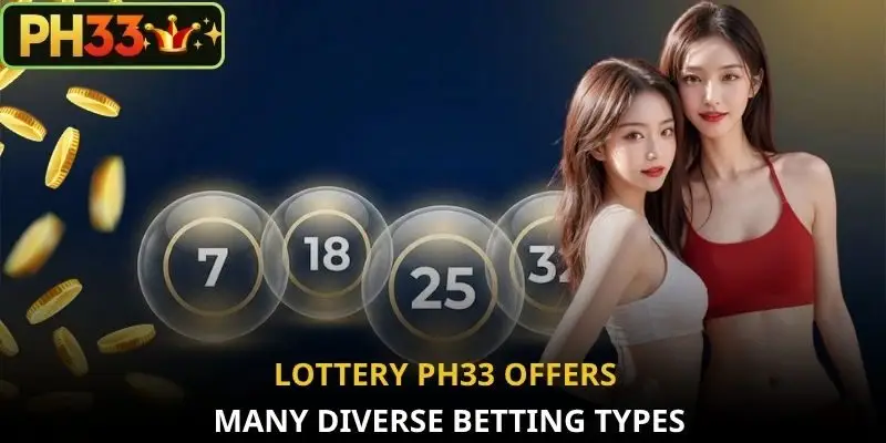 Lottery PH33 offers many diverse betting types