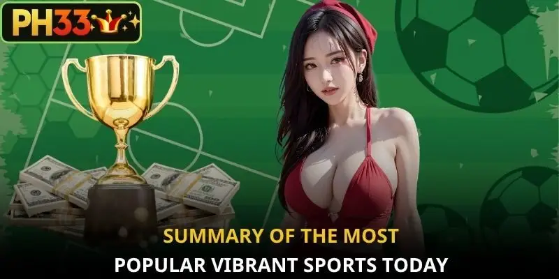 Summary of the most popular vibrant sports today