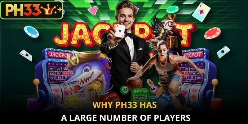 Why PH33 has a large number of players